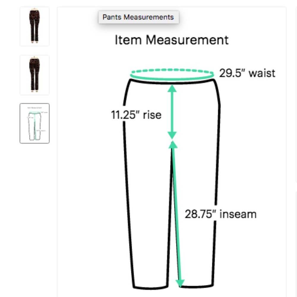 Tortoise Shell Print Assorted Brands Leggings Siz… - image 3